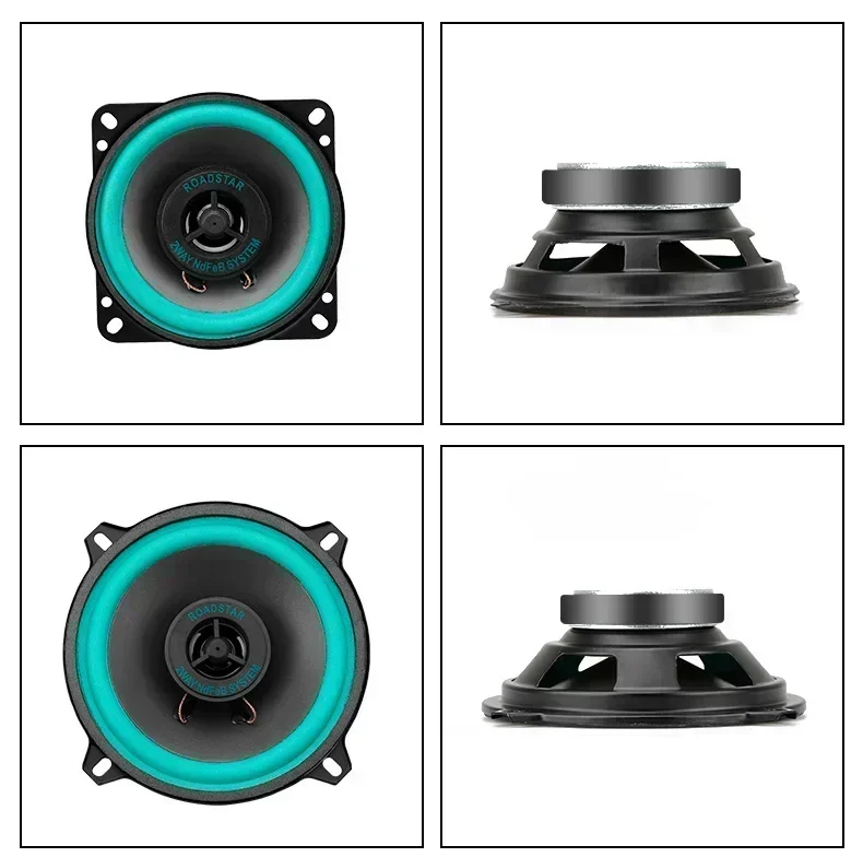 Universal Car Speakers - 4/5/6.5 Inch Coaxial High Sensitivity Audio System