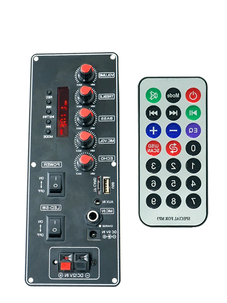 Description Picture 6 of itemWoopker amplifier board battery model 7.4V amplifier board supports Bluetooth 30W MP3 AUX USB flash drive 5-8 inch speakers