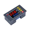 AC 110V 220V 12V Digital Time Delay Relay Dual LED Display Cycle Timer Control Switch Adjustable Timing Relay Time Delay Switch 4
