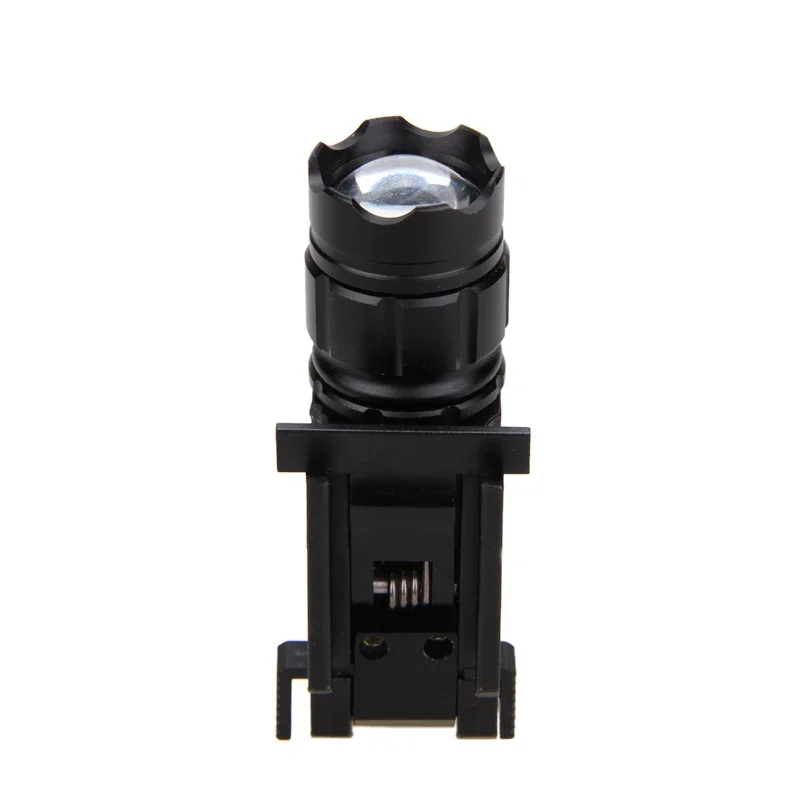 Description Picture 5 of itemZoomable Flashlight 3 Mode Mount Torch Light Outdoors Tactical LED Shotgun Rifle Glock Hunting Flashlihgt Lighting