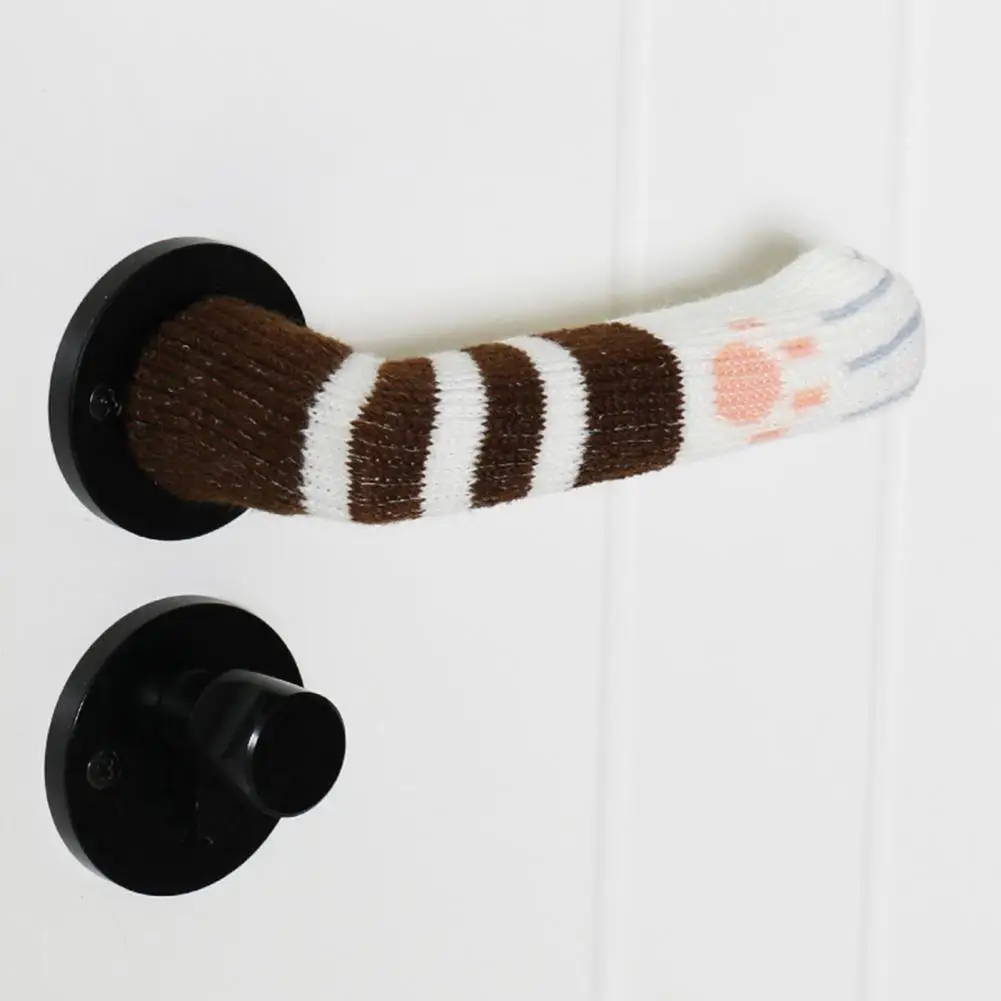 

Anti-collision Door Handle Cover Universal Cat Claw Design Door Handle Covers Anti-collision Protective Sleeves for Simple