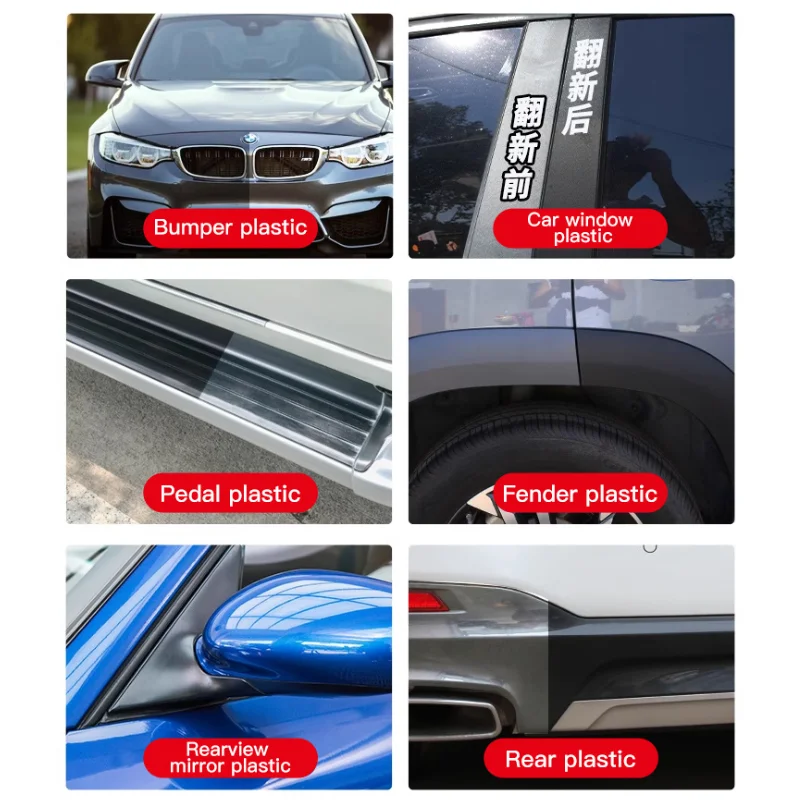 Car rust remover,car chrome parts refurbishing agent, suitable for oxidation polishing cleaning of car door handles