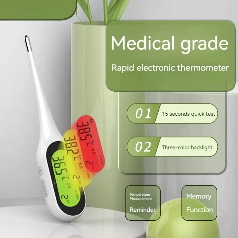 Digital thermometer Medical Electronic Intelligent Quick Measuring for Home Baby