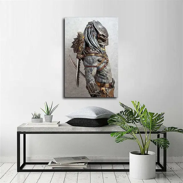 diantu Alien vs. Predator game background wall painting custom large-scale  mural green silk cloth wallpaperpapel de parede - AliExpress