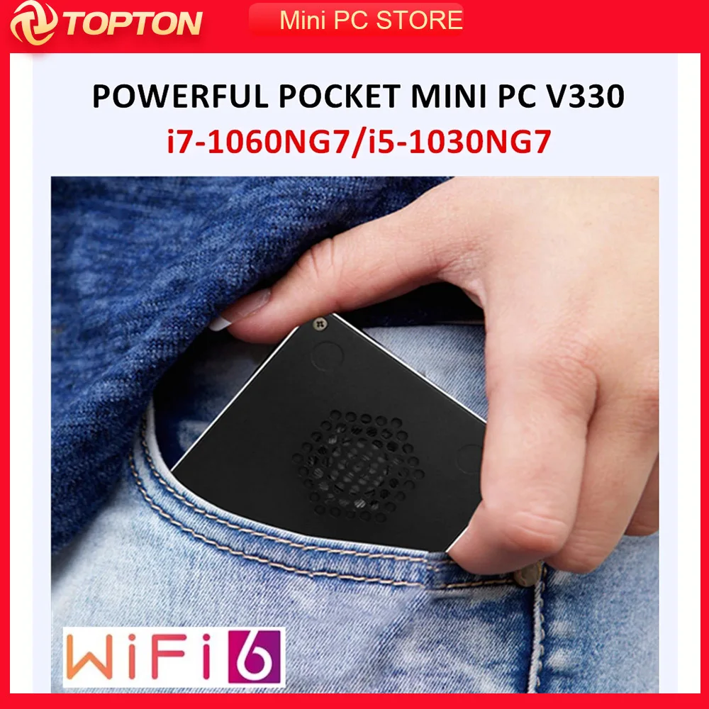 Gaming pocket pc intel 10th gen core i7 i5 new portable mini pc 8 16gb