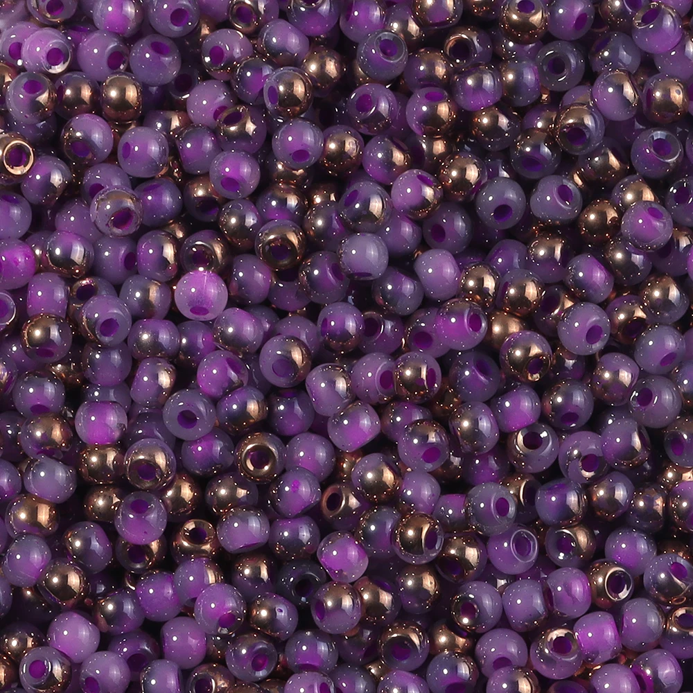 400 Stück/Lot 4mm bunte Glas-Saatperlen, lose runde Reisperlen für DIY-Bastelarbeiten, Armbänder, Halsketten, Schmuckherstellung, Großhandel – Detail 18
