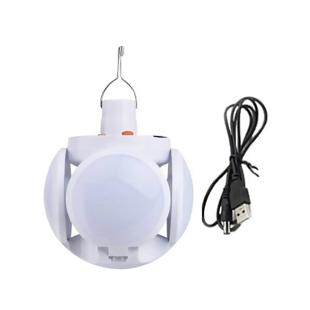 

NEW Solar LED Folding Bulb Lamp Football Shape Light USB Rechargeable Outdoor Camping Lamp Wireless Night Light Spotlight