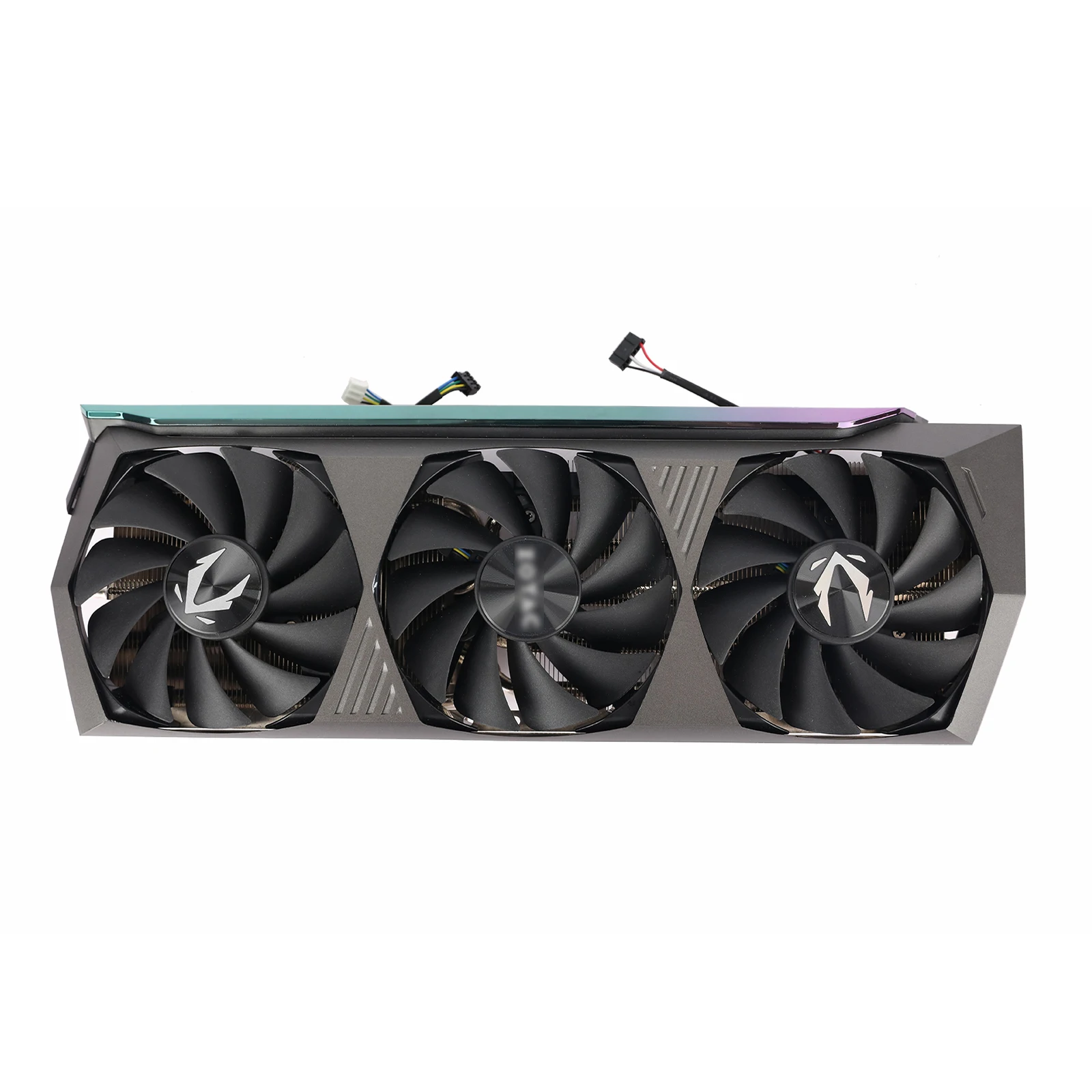 Ventilador de Placa Gráfica Gpu com Estojo e Placa Traseira Dissipador para Zotac Rtx 3080 3080 ti Amp Rtx3080 Amp Original - Imagem 5