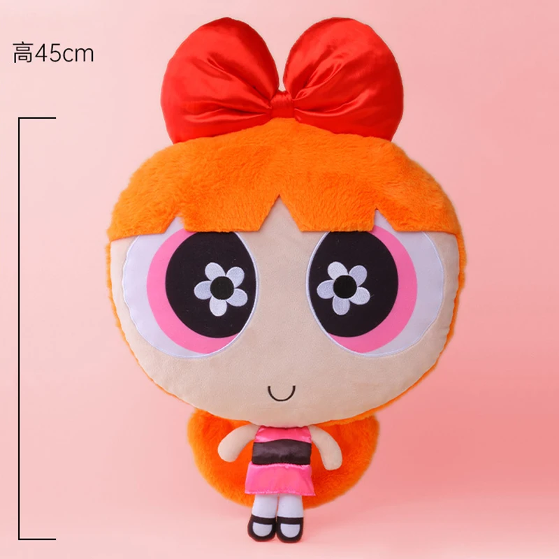 ألعاب قطيفة للفتيات بتصميم رأس كرتوني كبير مستوحى...