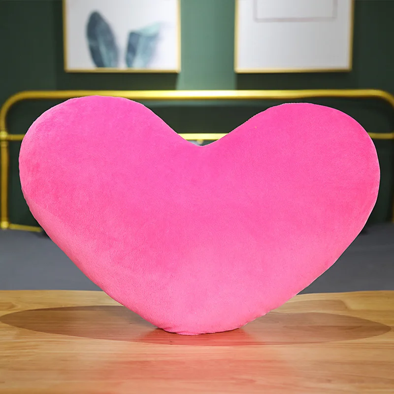 thumbnail image 1 of Heart Shape Plush Toy Soft Stuffed Love Sofa Car Doll Home Decorative Pillow Wedding Room Party Decoration Birthday Gift, 1 of 5