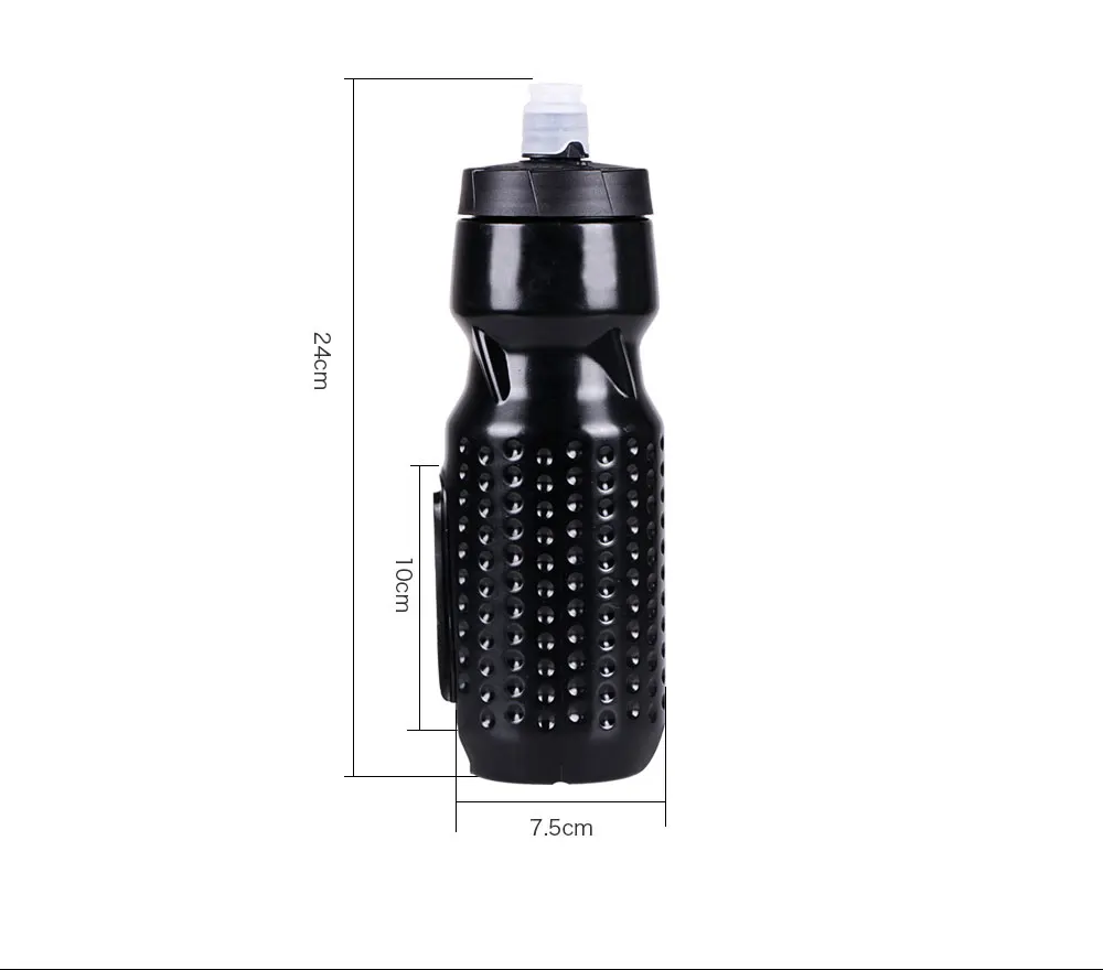 Magnetic Bottle Mount Cage Bike Bicycle Water Bottle 710ml