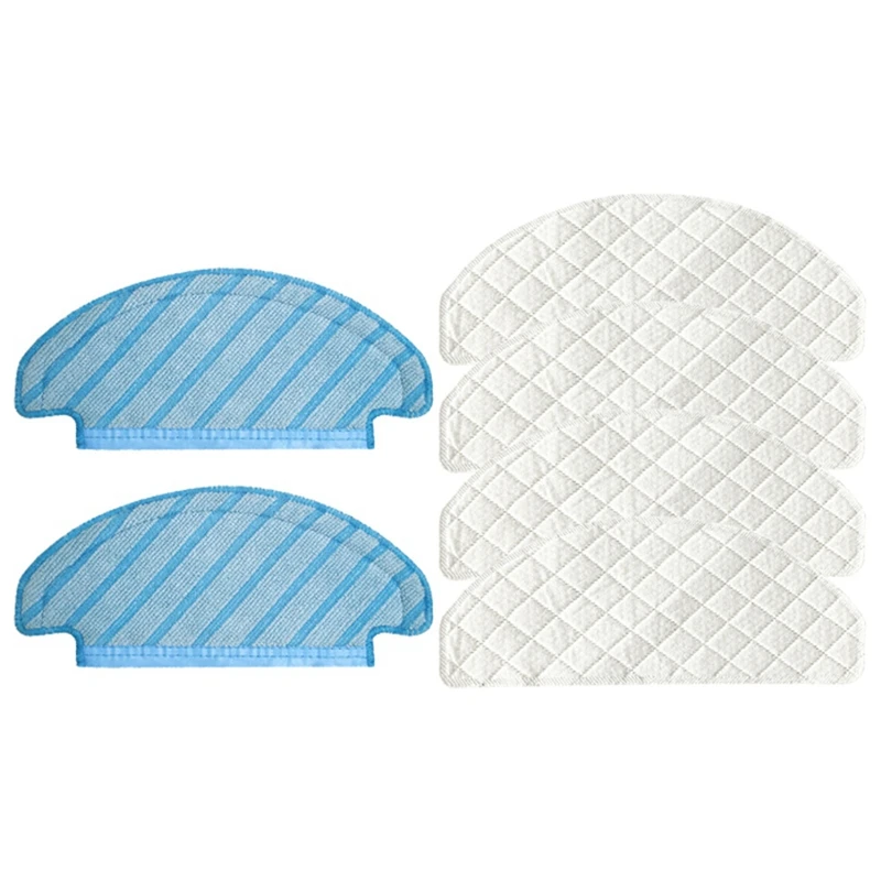 

6Pcs Rags For ECOVACS DEEBOT OZMO T8 / T8 AIVI Robot Vacuum Cleaner Disposable Mop Cloth Part