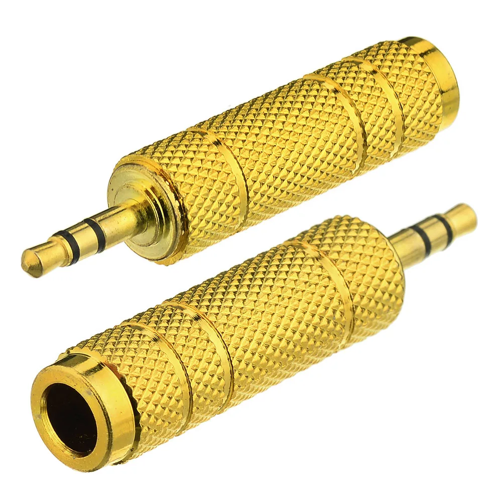 

Superbat 3.5mm Male to 6.35mm Female 1/4 Stereo RF Adapter to Headphones