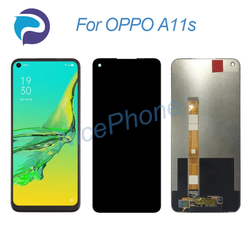 

Для OPPO A11s LCD дисплей кодирующий преобразователь сенсорного экрана в сборе Замена 6,5 "A11s экран LCD
