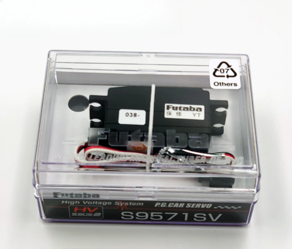 FUTABA S9571SV Высоковольтный цифровой короткий плоский сервопривод с металлической шестерней для радиоуправляемого автомобиля thumbnail 3