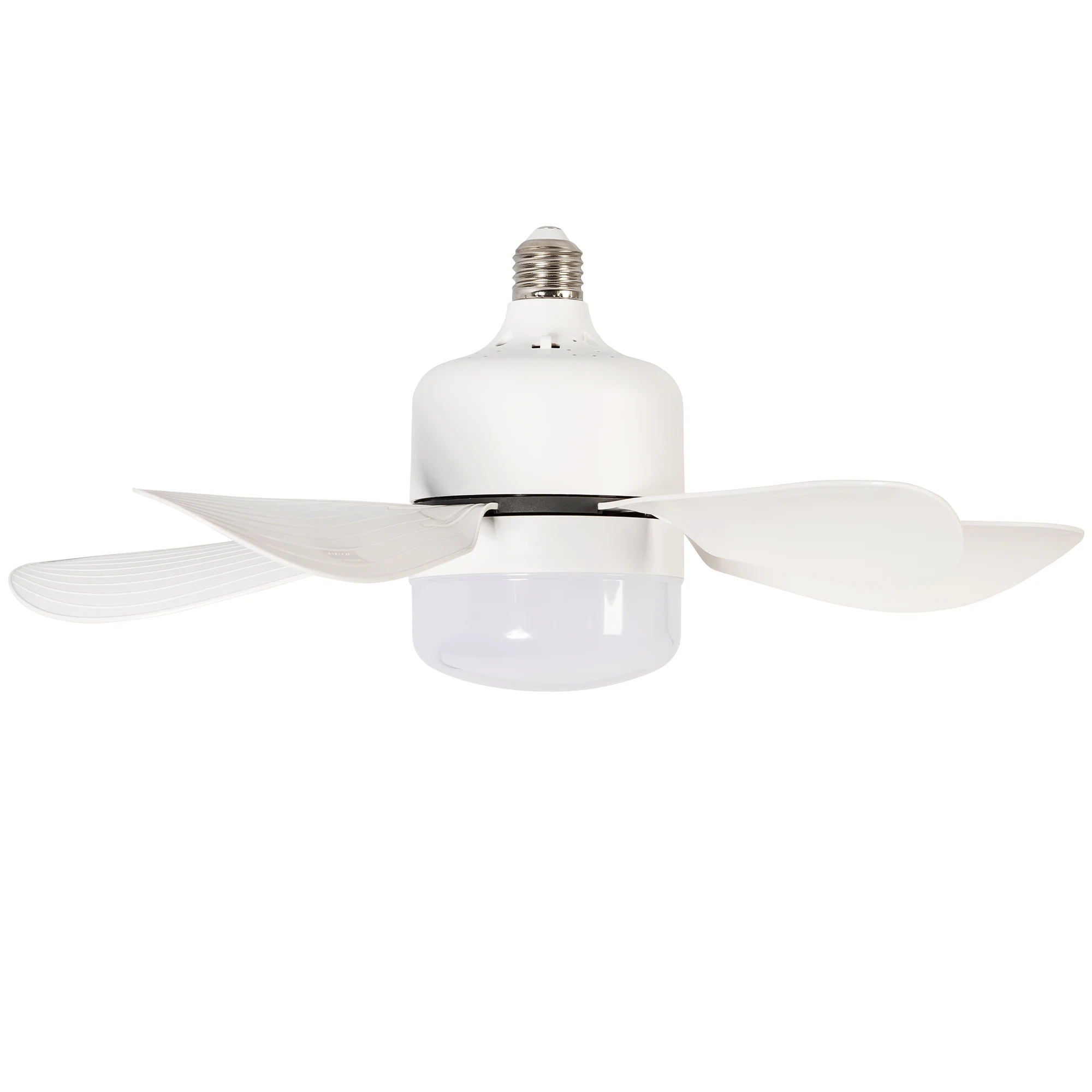 Sofucor Modern 16-Inch Ceiling fan E26 E27 Socket Fan Ceiling Fan Light With Remote Control