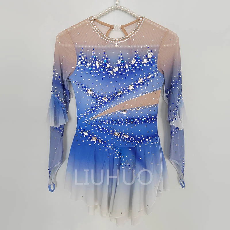 

Figure Skating Performance Clothing Children's Adult Skating Performance Grading Clothing Artistic Gymnastics Clothing Gradient