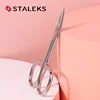 STALEKS Russian Nail Scissors High Quality Stainless Steel Eyebrow Scissors Profession Trim Nose Hair Makeup Tool SC-11-1 5