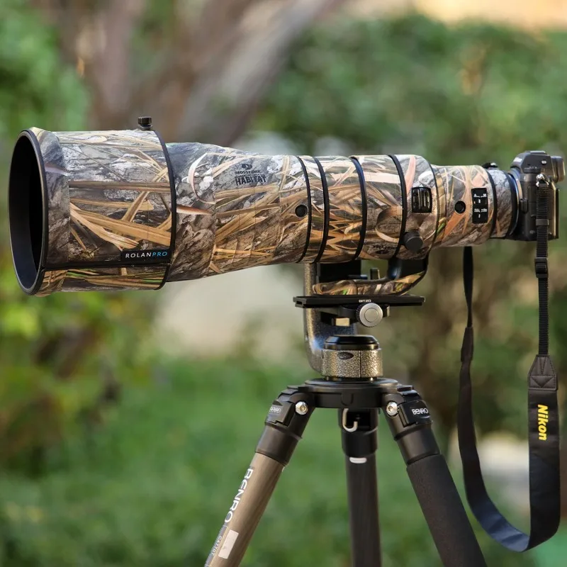 豊富なギフト Lens Waterproof Rolanpro Camouflage 600mm Z Nikon For Coat スキー・スノーボードアクセサリー