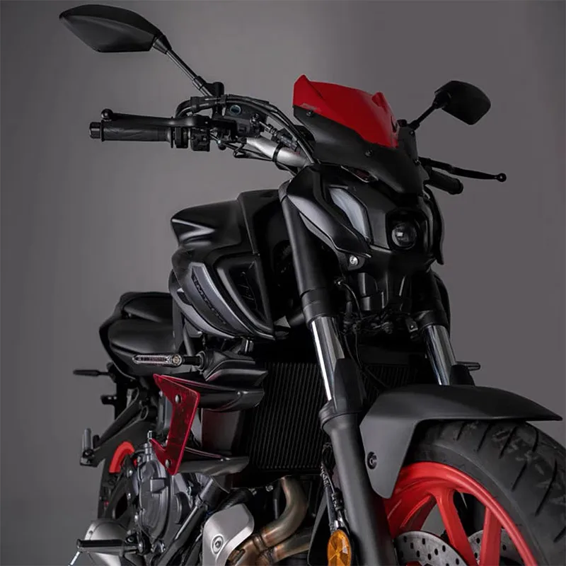Kaufe Neue Seite Abtrieb Nackt Spoiler Feste Winglet Verkleidung Flügel  Motorrad Zubehör Für Yamaha MT-07 MT07 MT 07