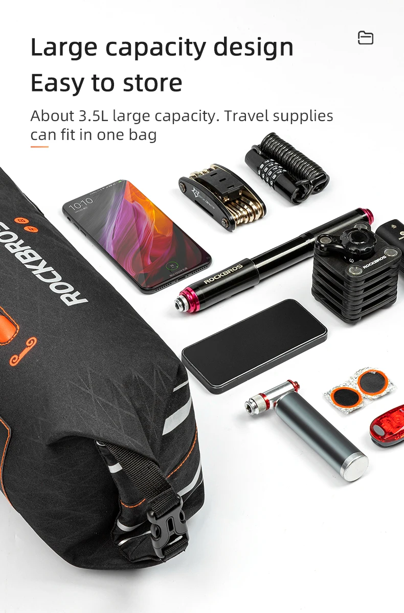 bike bag attachment example