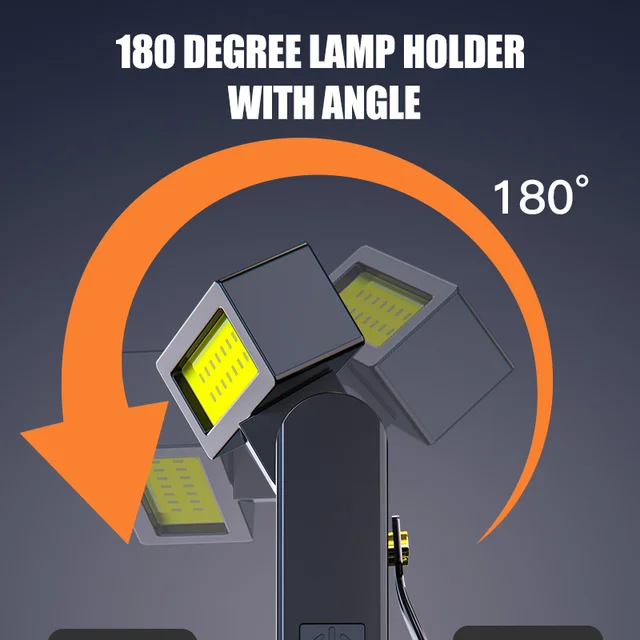 Magnetic Work Light Rechargeable COB Flashlight Suitable for Night Work Emergency Lamp Night Light Small Car Lamp - Image 3