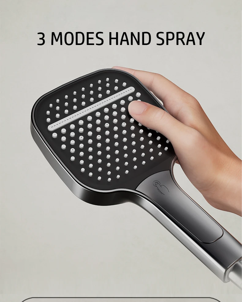 Description Picture 3 of itemLED Digital Atmosphere Shower Faucet Bathroom Hot Cold Mixer Bath Shower Set System Bathtub Wall Mount SPA Rain Fall Faucets Tap