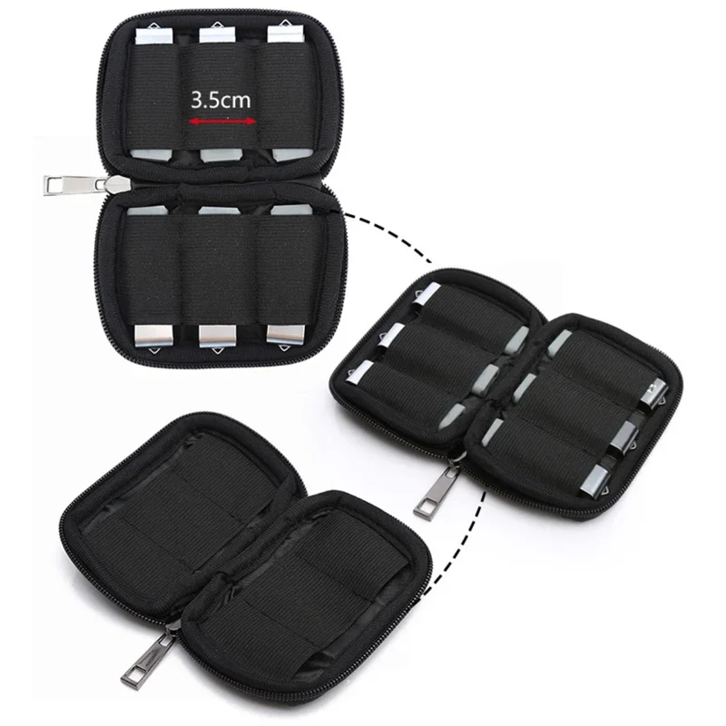 U 디스크 가방 스토리지 플래시 드라이브, 휴대용 USB 보호 방진, 매일 긁힘 방지, 먼지 충격 방지 정리함 케이스