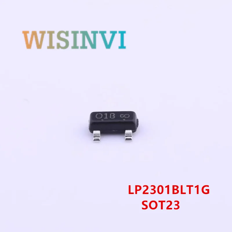 

100 шт. LP2301BLT1G маркировка O1B SOT23 LP2301 20В 2.8A P-канал улучшение-режим MOSFET
