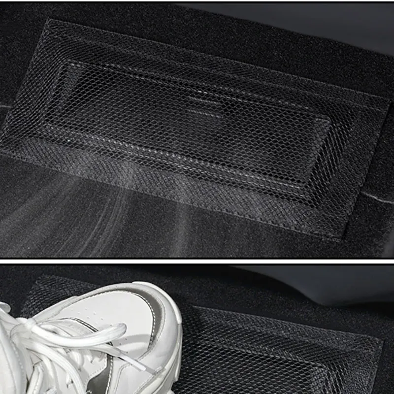 

For Tesla Model 3 Model Y Air Outlet Net Cover Under Seat Air Vent Dust Net 2PC