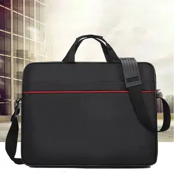 Borsa per laptop da 15,6 pollici Borsa a tracolla di grande capacità Borsa per computer Valigetta antiurto per Lenovo/HP/Dell/Asus/Samsung