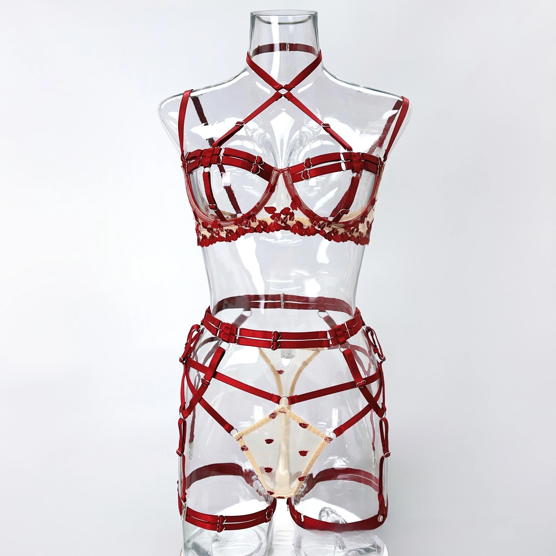 Straps Women's Sexys Panties Sexy Lingerie Pornographic Lingerie Outfits Romantic Lingeries Sexy Lingeries for Woman Set Colales