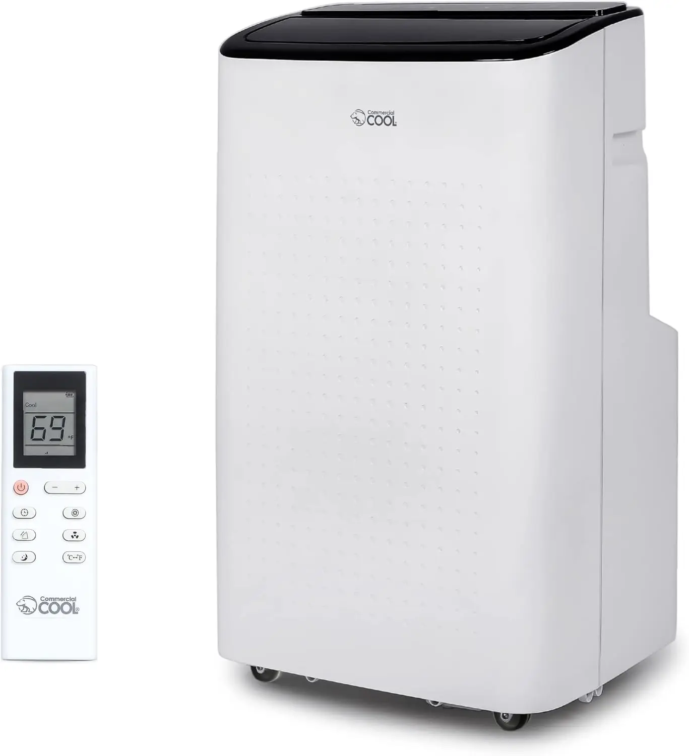 

COMMERCIAL COOL Portable Air Conditioner 12,000 BTU Air Conditioner and Heat Unit with Dehumidifier & Fan