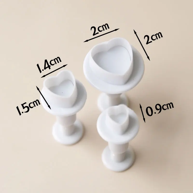 Polymer Clay Schneider Geometrische Grafik Presse Druck Form DIY Keramik Weiche Keramik Stern Herzförmige Modellierung Keramik Werkzeuge