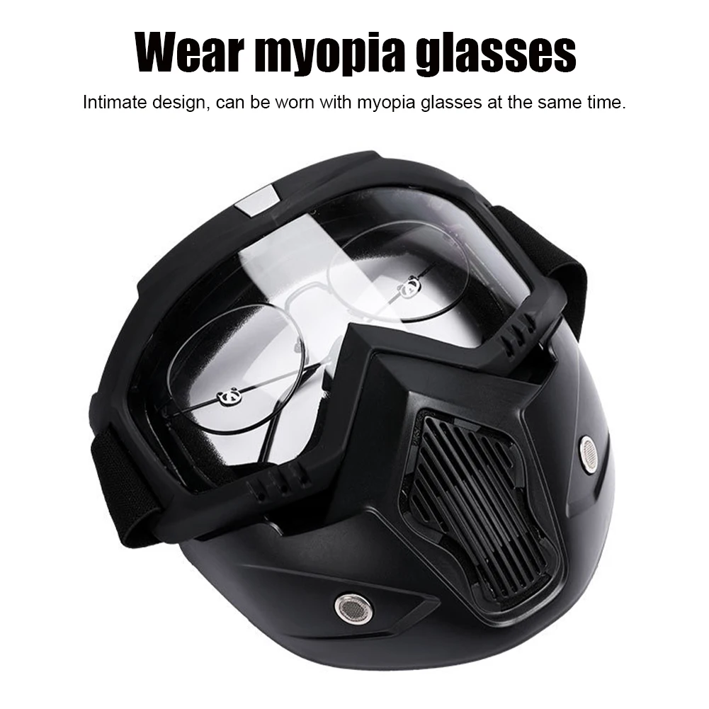 Full Face Protective Windproof Mask For Bike Ride And Outdoor Travelling