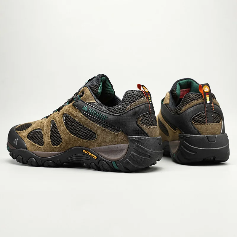 Hikeup männer schuhe atmungsaktiv spritz feste outdoor wanders chuhe bergsteigen sport herren jagd trekking sneaker – Detail 31
