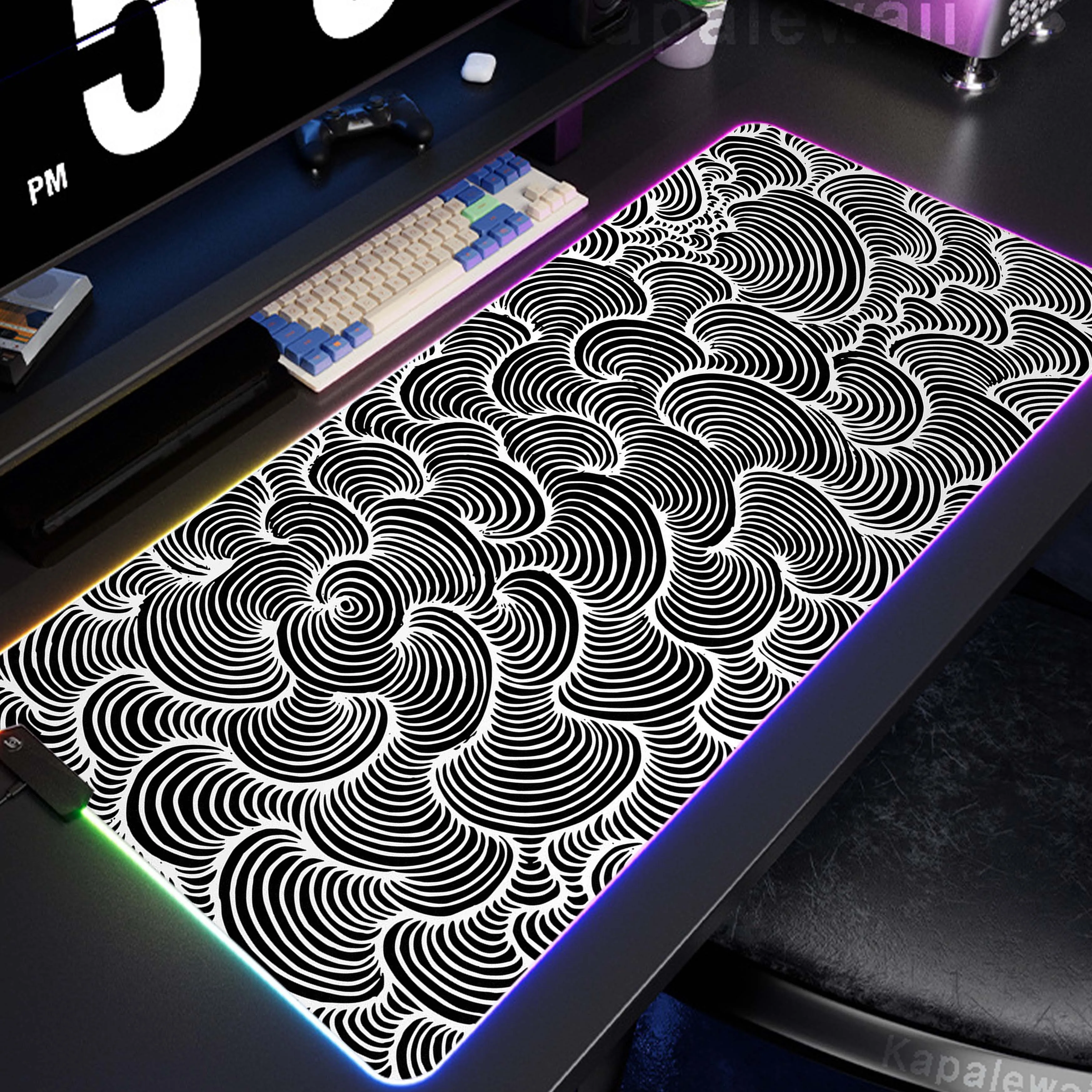 

Chinese Style Gaming Mousepad Gamer Speed Accessories Keyboard Pads Computer Mouse Pad Large Mouse Mat XXL Mouse Pad RGB
