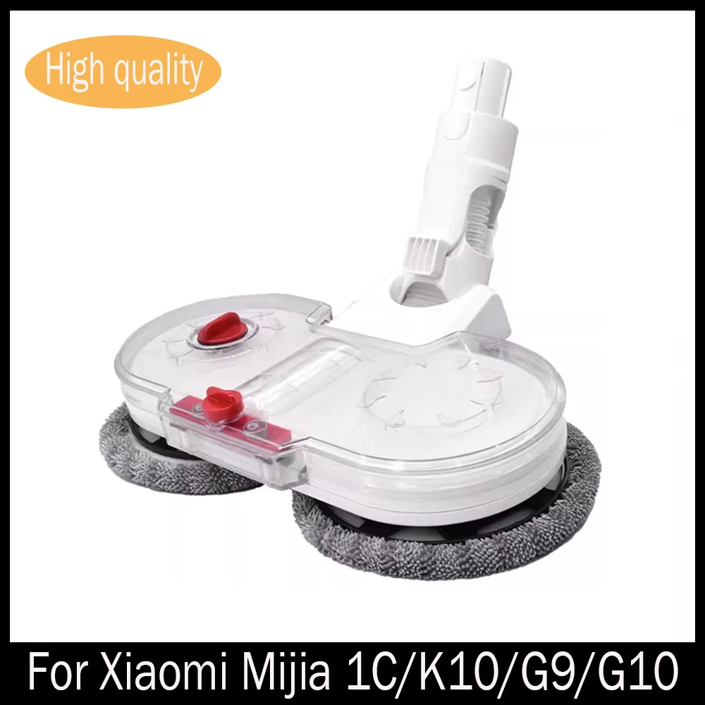 Cabeça Esfregona Elétrica para Aspirador Xiaomi Mijia Peças Substituíveis com Tanque de Água Mijia g9 G10 1c K10