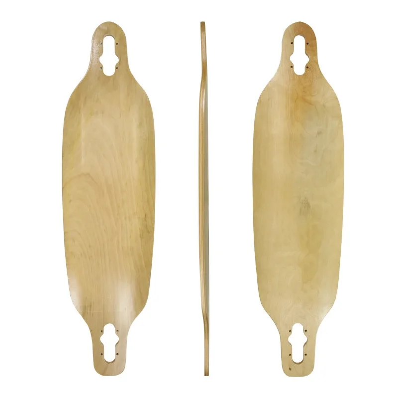 

Longboard Deck Blank Cruiser Skateboard Deck, 7-Tier Maple, Surfskate Deck, 41inch, DIY Skate Parts Supply, 105cm