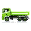RTR 770S LESU RC Hydraulic Dump Truck 6x6 1/14 Remote Control 3 Ways Tipper Dumper 3 Speeds Vehicle Light Sound Set Smoking Unit 4