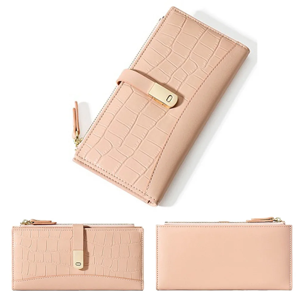 Fashion Portable Long Wallet Women Purse Large Capacity Zipper Wallet Fashion Lady Clutch Bag for women