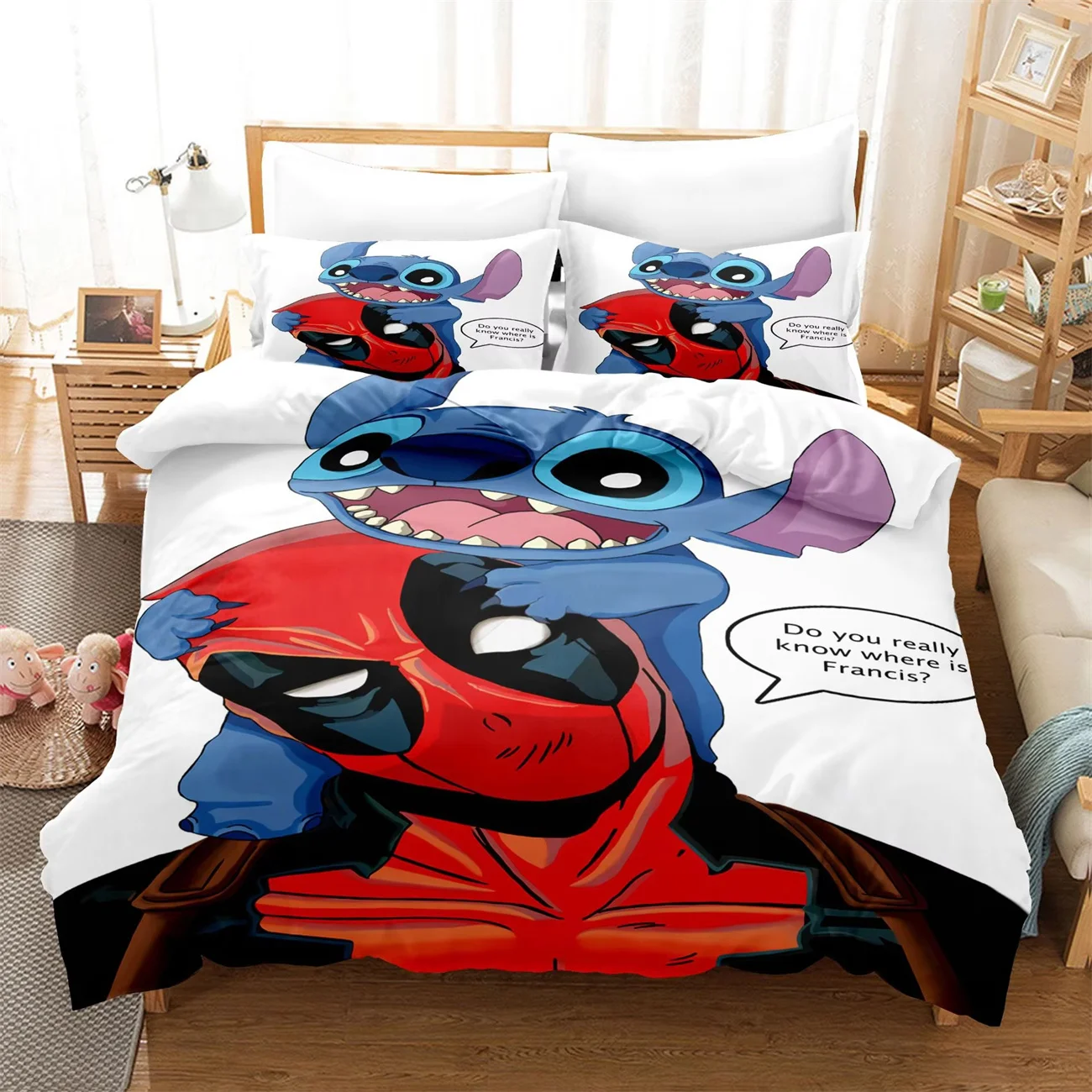 3D Mousehole 2028 Steve Read Bedding Bed Pillowcases Quilt