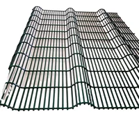 PVC Coated High Security 358 Welded Wire Mesh Fence Panel Price 1