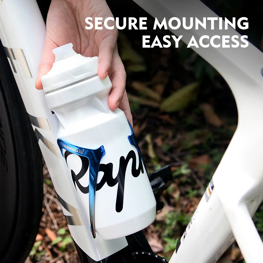 bicycle water bottle cage bicycle bottle holder water bottle holder ThinkRider MTB Ultralight Aluminum Alloy Bicycle Water Bottle Cage For Mountain Road Cycling Bottle Holder Bicycle Accessories
