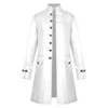 Men's Jacket Vintage Uniform Victorian Frock Coat Gothic Steampunk Long Tailcoat 3