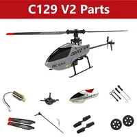 RC ERA C129V2 4CH RC Helicopter Spare Parts List Canopy Main Frame Gear Motor Tail Blade Receiver Servo C129 v2 Accessories 1