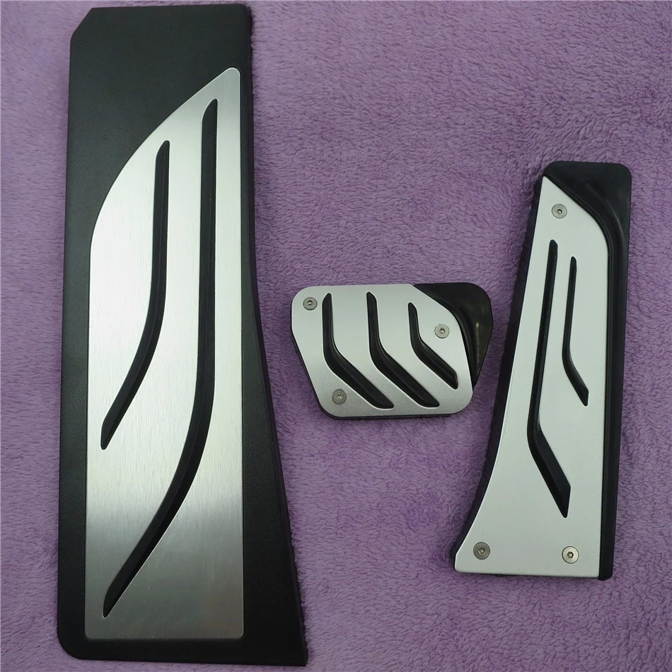 Dee Car Styling For Bmw New 5 6 7-Series M5 Gt 520I 528I 535I 530I X3 Accelerator Brake Foot Rest Pedal Pads,Non-Slip Gas Covers