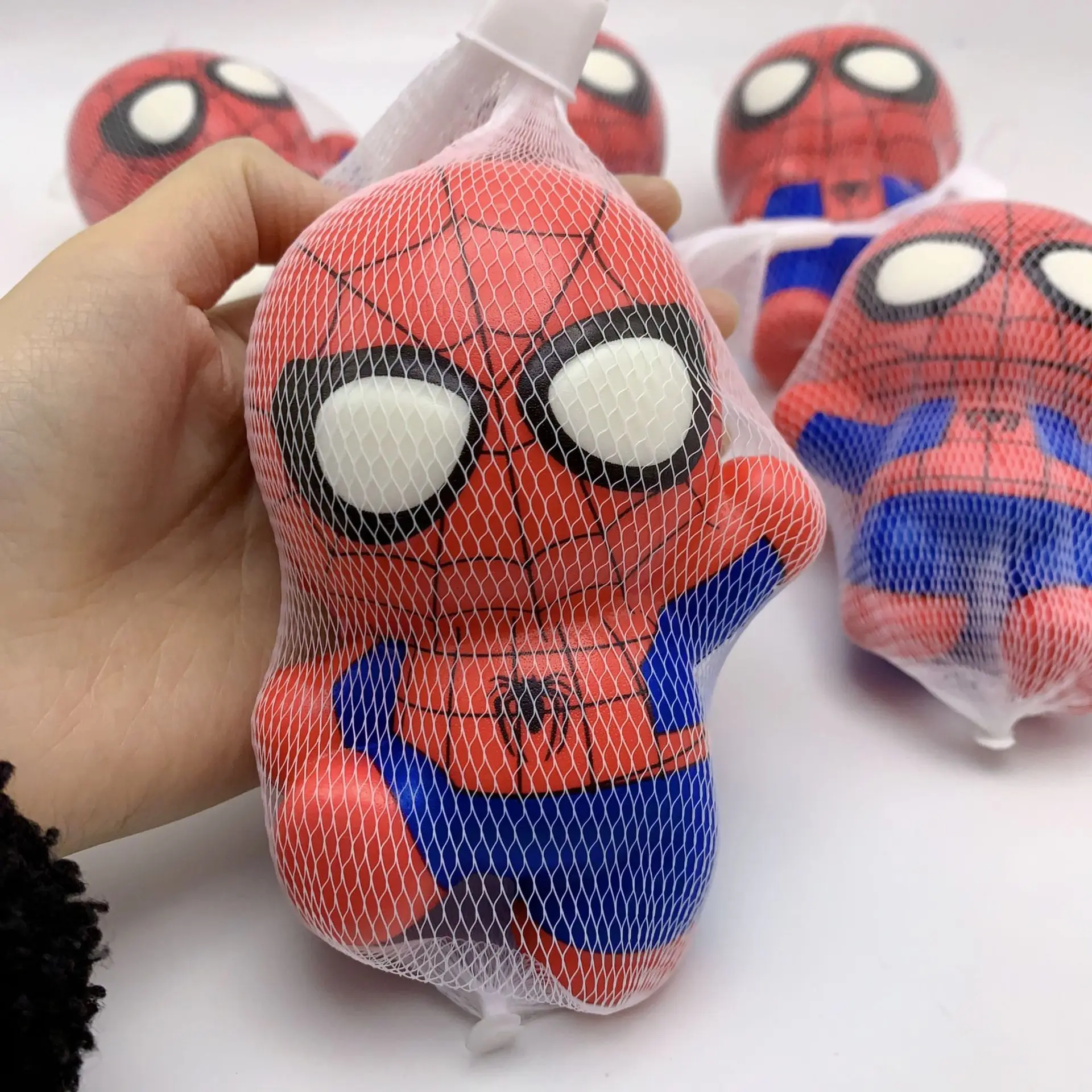 Cartoon Figure Dolls Spider-Man Stress Relief Toys Slow Rebound