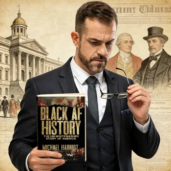 Black AF History Book The Un-Whitewashed Story of America English Book 1
