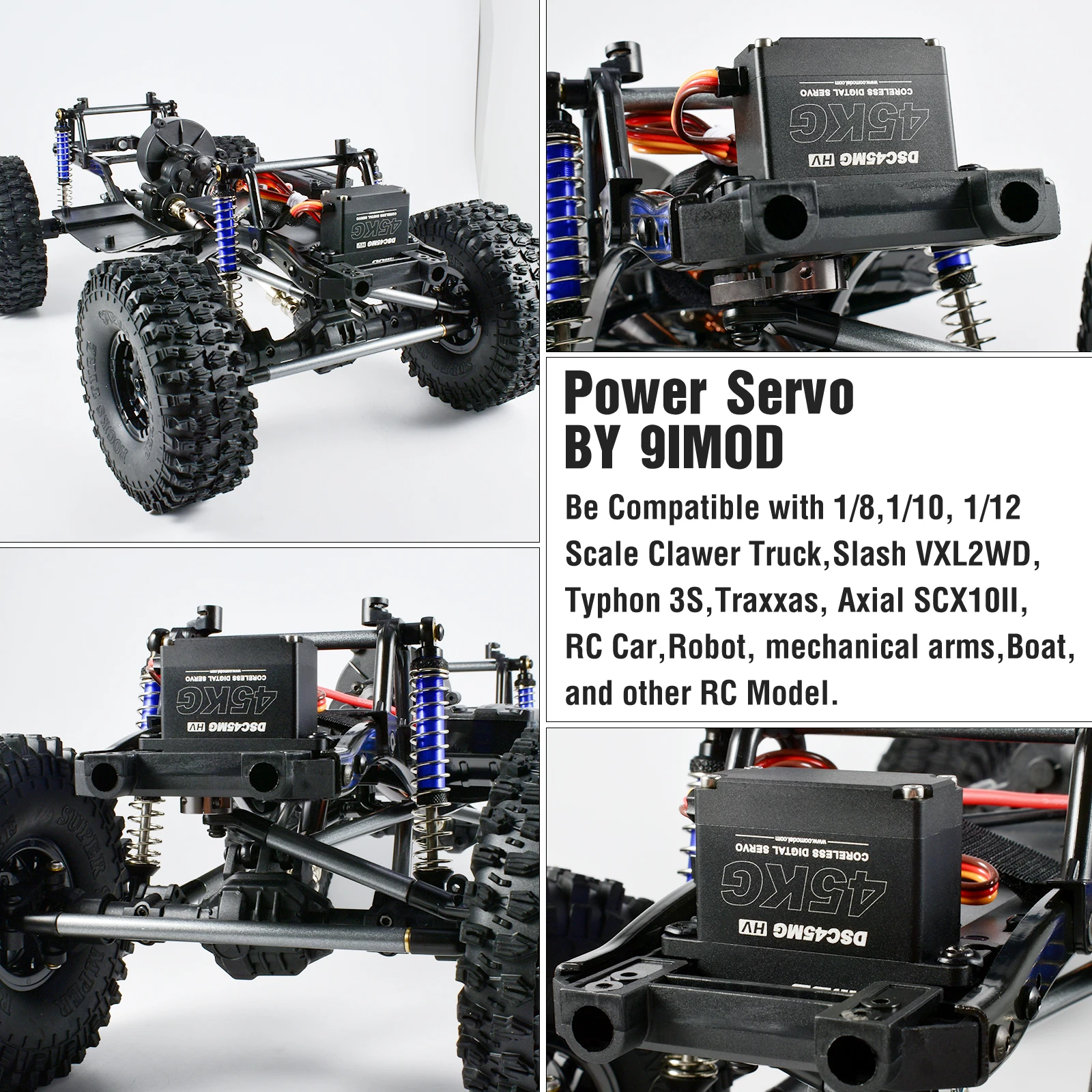 DE KOBONA RC servo, 3,7 G digitale RC servo alta coppia micro digitale ad alta velocità EUR 6,94